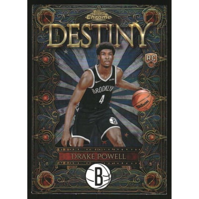 2025-26 Topps Chrome Destiny Refractors #D18 Drake Powell