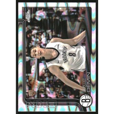 2025-26 Topps Chrome RayWave Refractors #258 Egor Demin