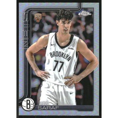 2025-26 Topps Chrome Refractors #276 Ben Saraf