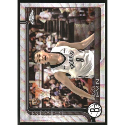 2025-26 Topps Chrome Wave Refractors #258 Egor Demin