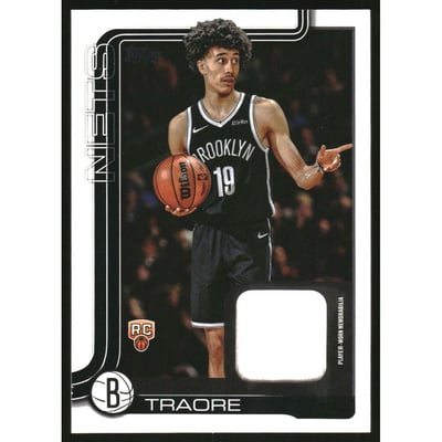 2025-26 Topps Flagship Real One Relics #FRONT Nolan Traore
