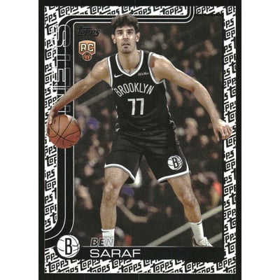 2025-26 Topps Foil Pattern #226 Ben Saraf