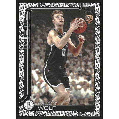 2025-26 Topps Foil Pattern #227 Danny Wolf
