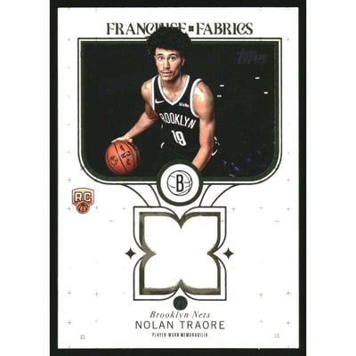2025-26 Topps Franchise Fabrics #FFNT Nolan Traore