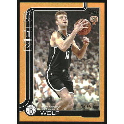 2025-26 Topps Gold Rainbow #227 Danny Wolf