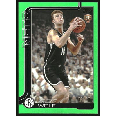 2025-26 Topps Green Rainbow #227 Danny Wolf