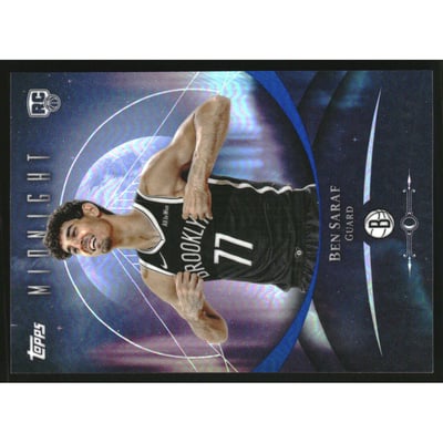 2025-26 Topps Midnight #86 Ben Saraf RC