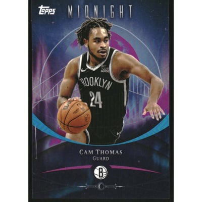 2025-26 Topps Midnight Zodiac #3 Cam Thomas