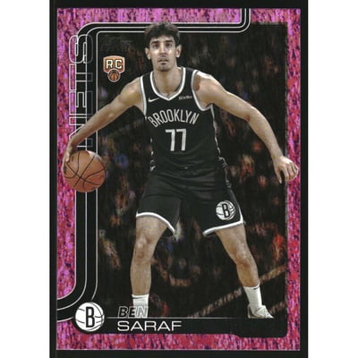 2025-26 Topps Pink Holo Foil #226 Ben Saraf
