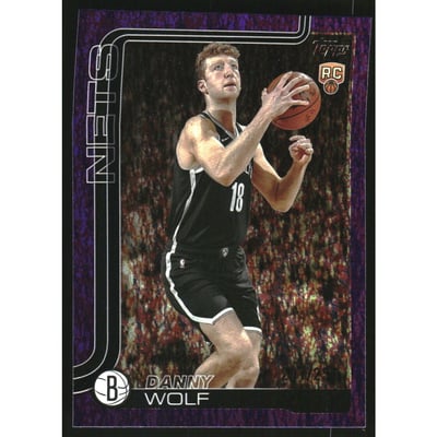 2025-26 Topps Purple Holo Foil #227 Danny Wolf