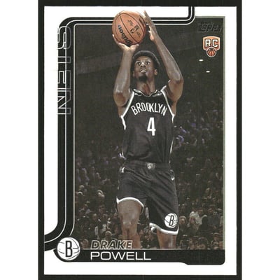 2025-26 Topps Rainbow Foilboard #222 Drake Powell