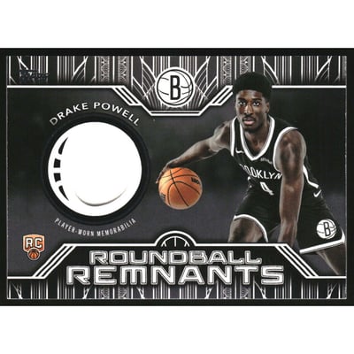 2025-26 Topps Rookie Roundball Remnants #RRRDP Drake Powell