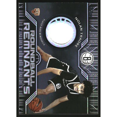 2025-26 Topps Rookie Roundball Remnants Rainbow Foilboard #RRRNT Nolan Traore
