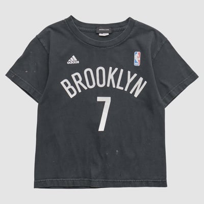 Brooklyn Nets Adidas 2010s T-shirt - Black - Yth S by Fanatics Real Vintage