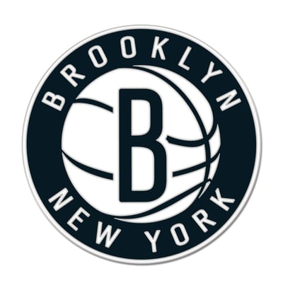 Brooklyn Nets Secondary Logo Pin
