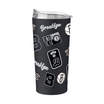  Brooklyn Nets Logo Brands 20oz. Dreamweave Powder Coat Tumbler