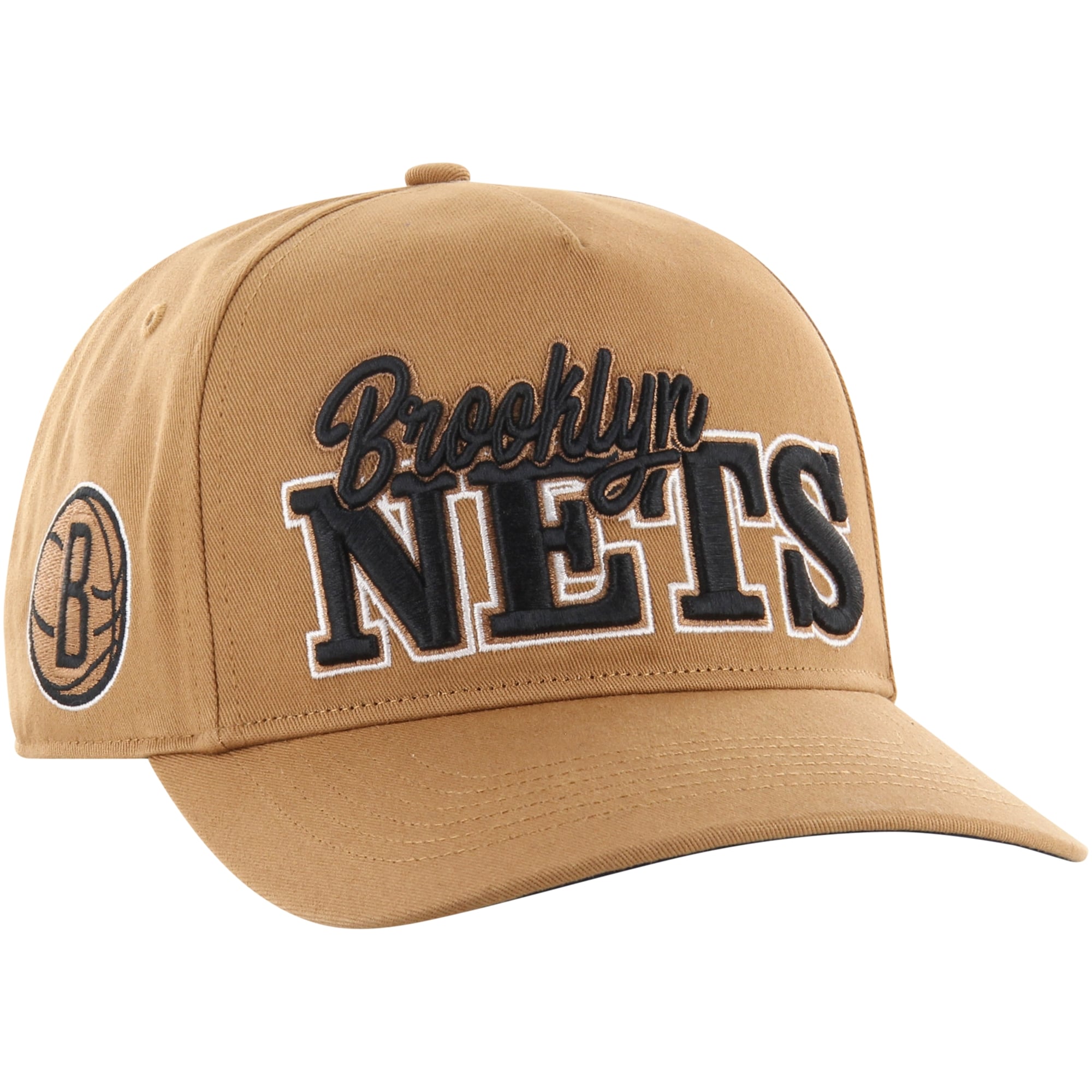 Men's Brooklyn Nets '47 Tan Barnes Hitch Adjustable Hat
