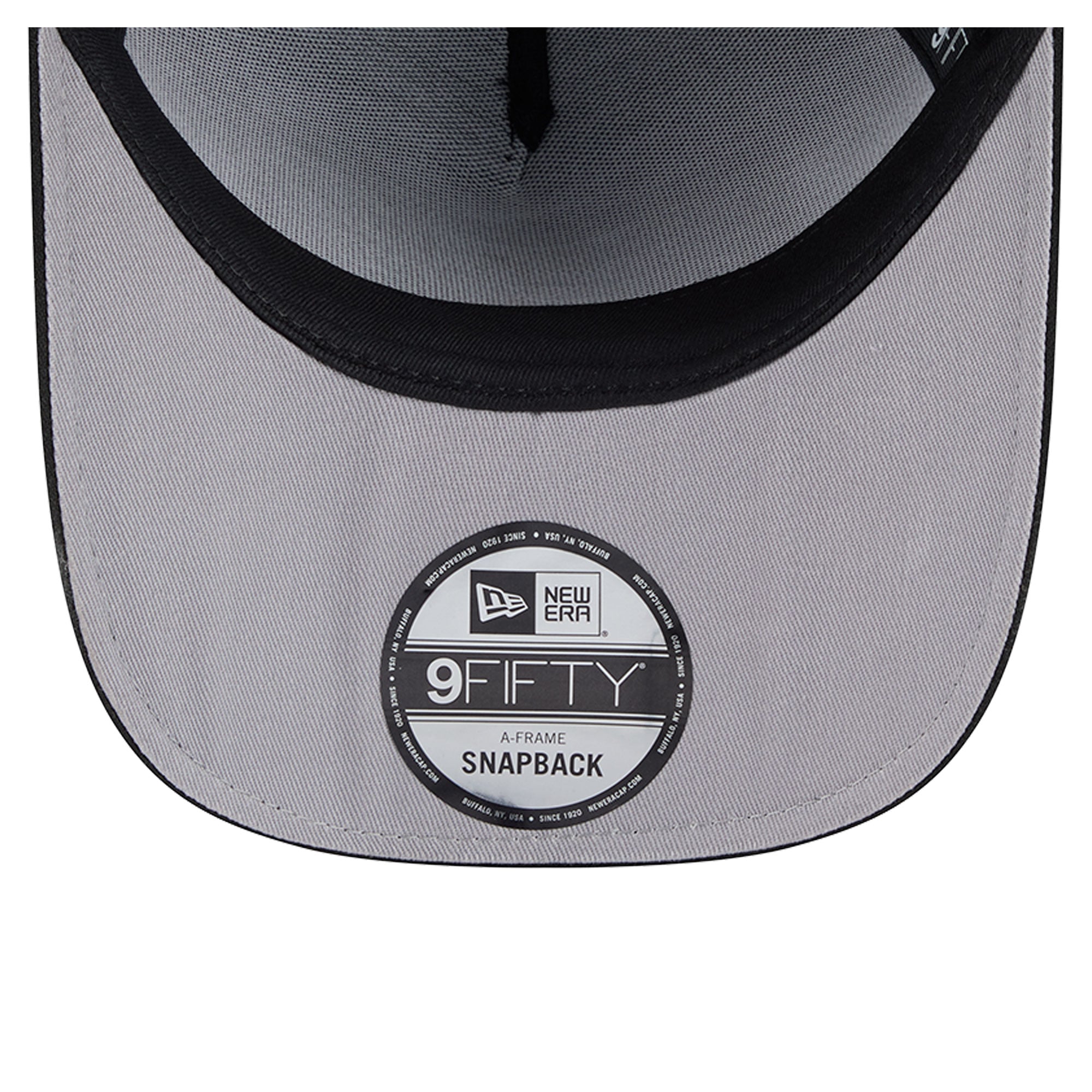 Men's New Era Black Brooklyn Nets Golden 9FIFTY Snapback Hat