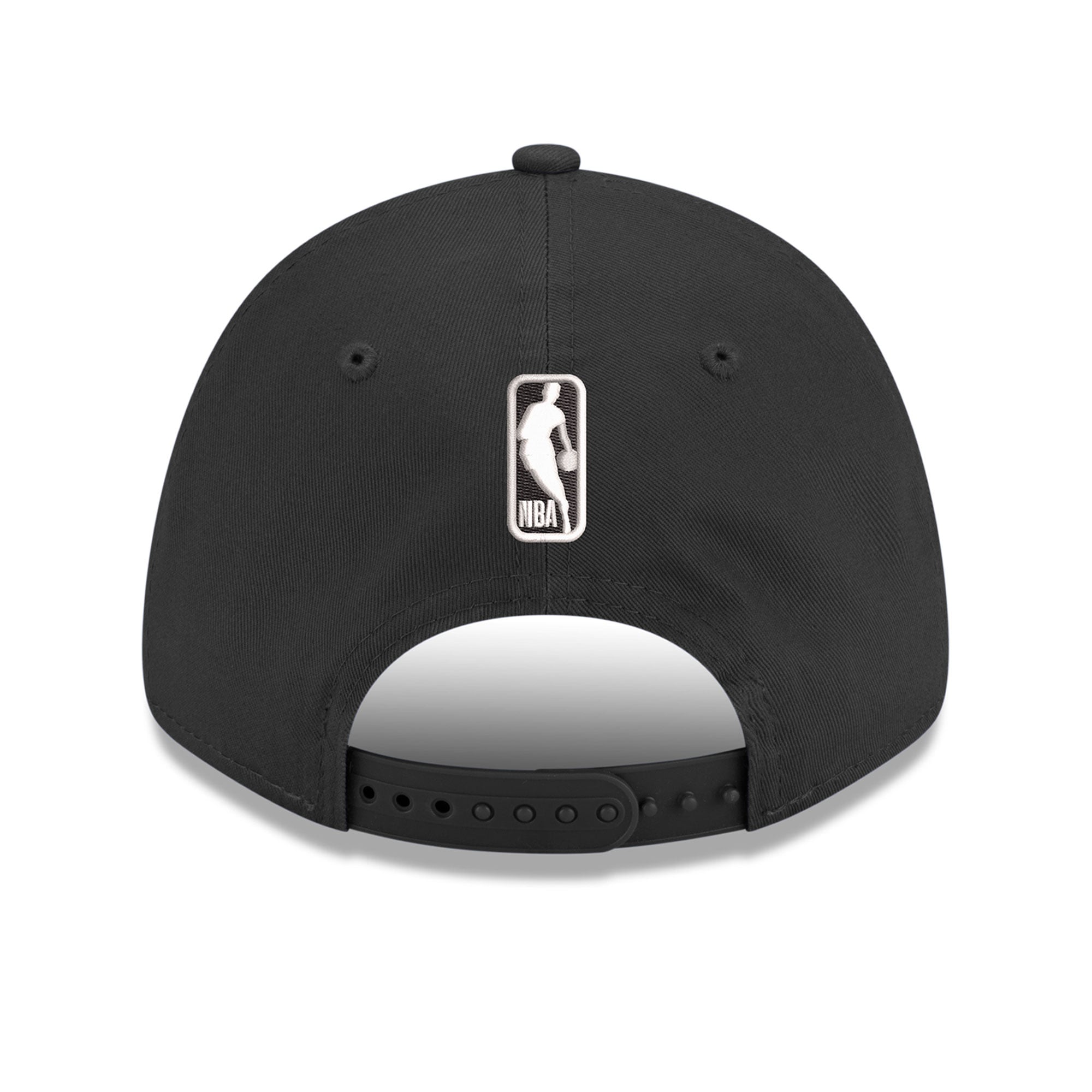 Casquette ajustable New Era noire Brooklyn Nets Team 9FORTY pour homme