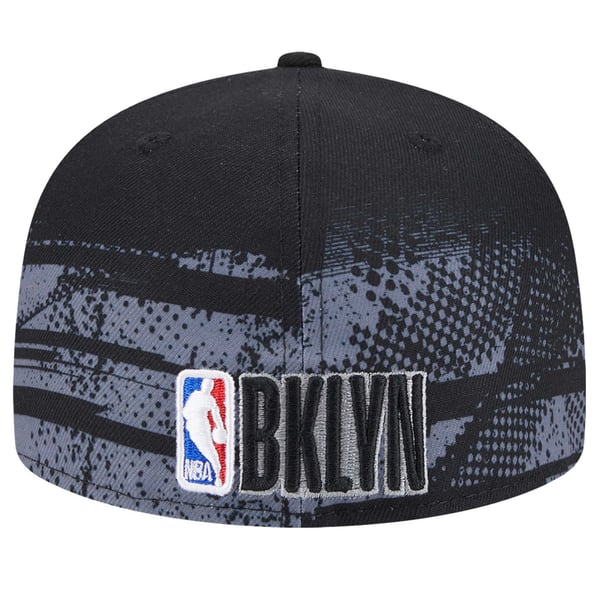 Brooklyn Nets New Era Tip-Off 59FIFTY Fitted Hat - Black