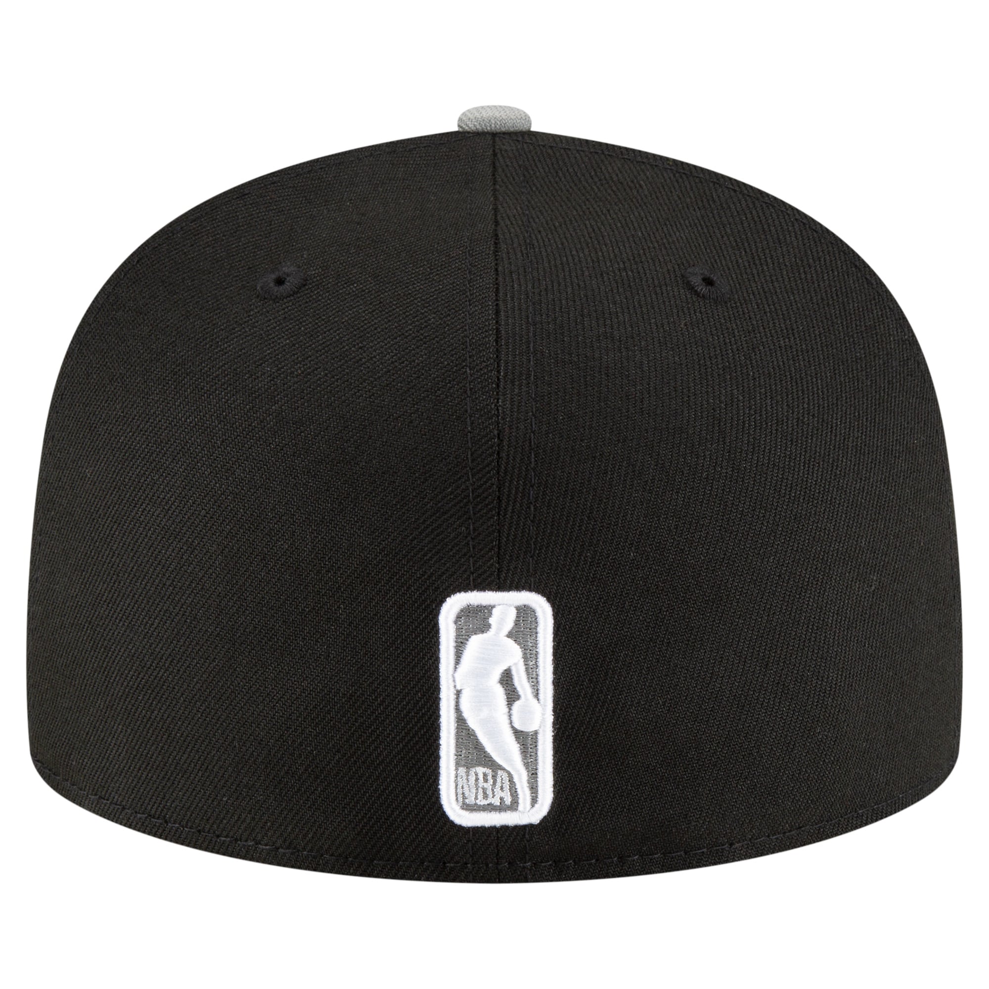 Men's New Era Black/White Brooklyn Nets 2-Tone 59FIFTY Fitted Hat