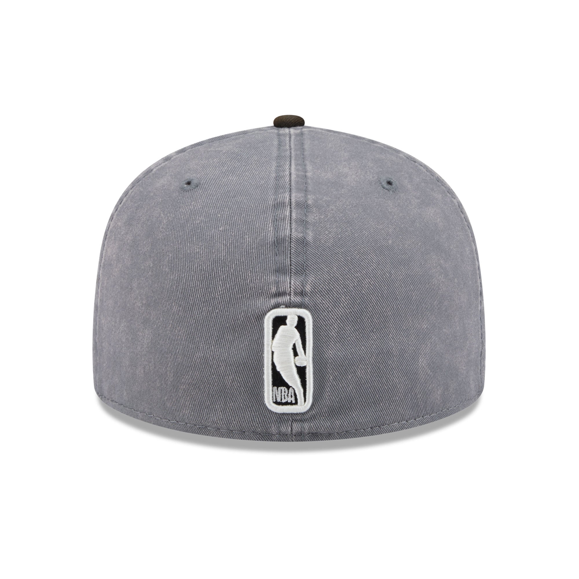 Men's New Era Gray/Black Brooklyn Nets Washed 59FIFTY Fitted Hat