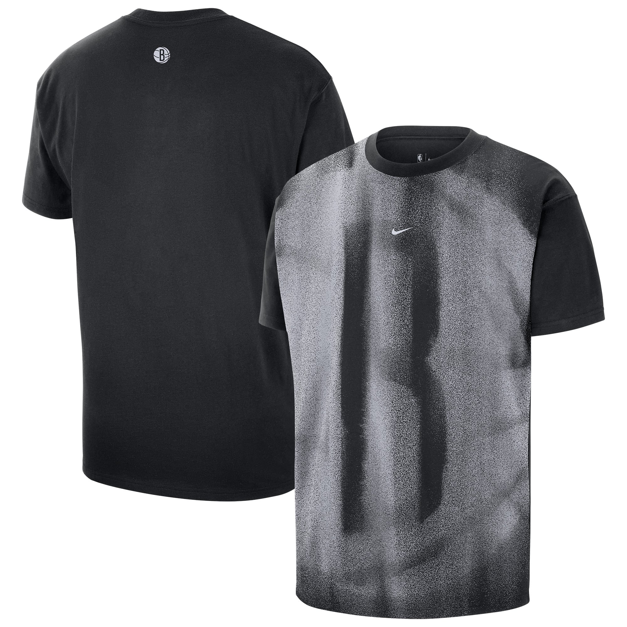 T-shirt d'entraînement Nike Brooklyn Nets 2026 Standard Issue noir pour homme
