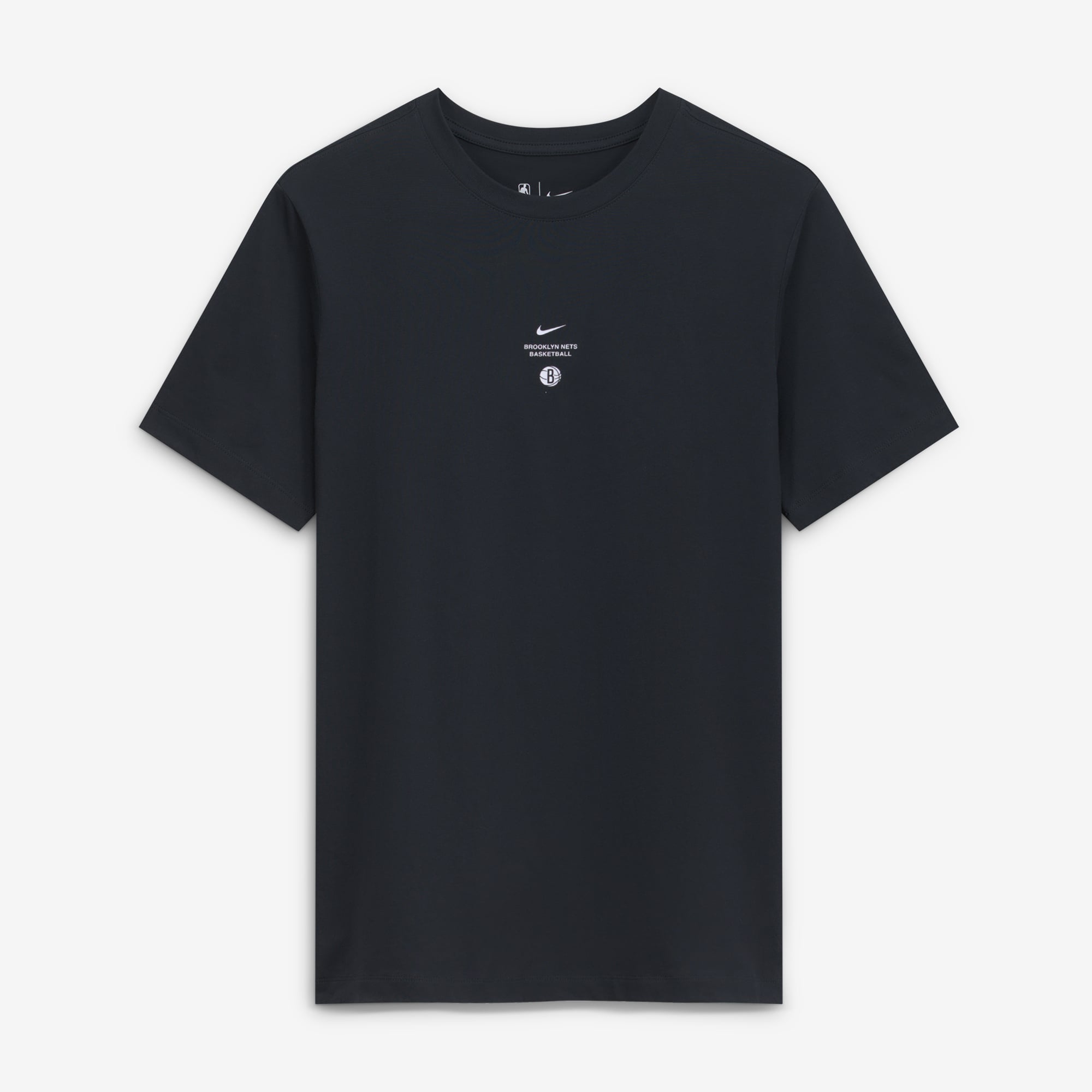 T-shirt d'entraînement Nike Brooklyn Nets noir pour homme, édition standard 2026
