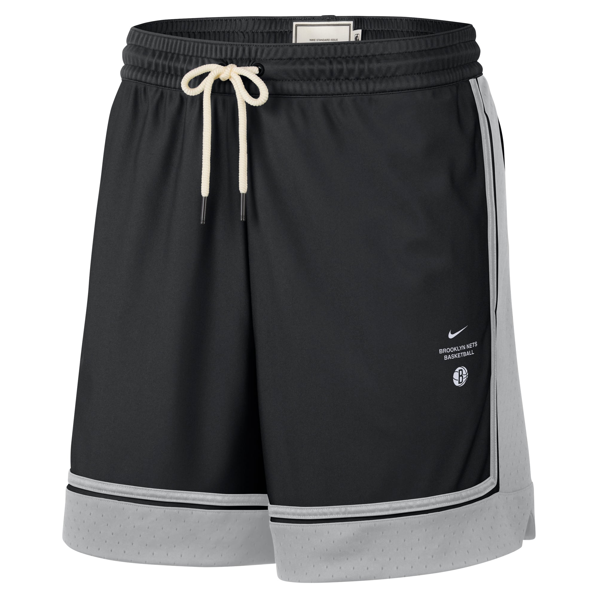Short de match Nike Brooklyn Nets 2026 Standard Issue noir pour homme
