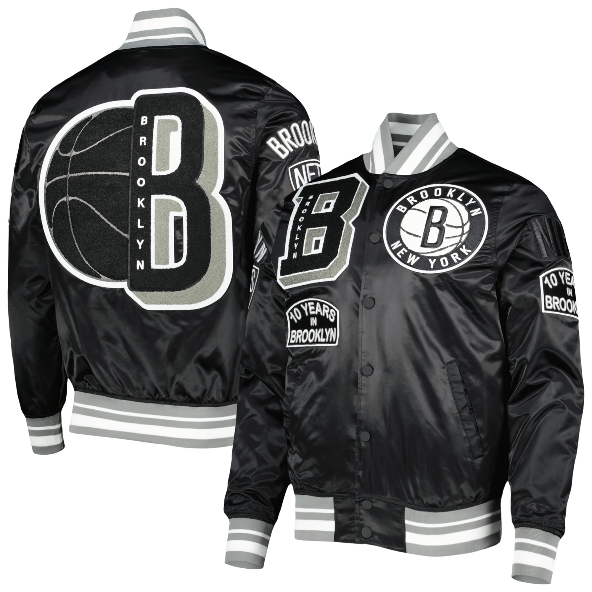 Brooklyn Nets Jackets, Pullover Jacket 
