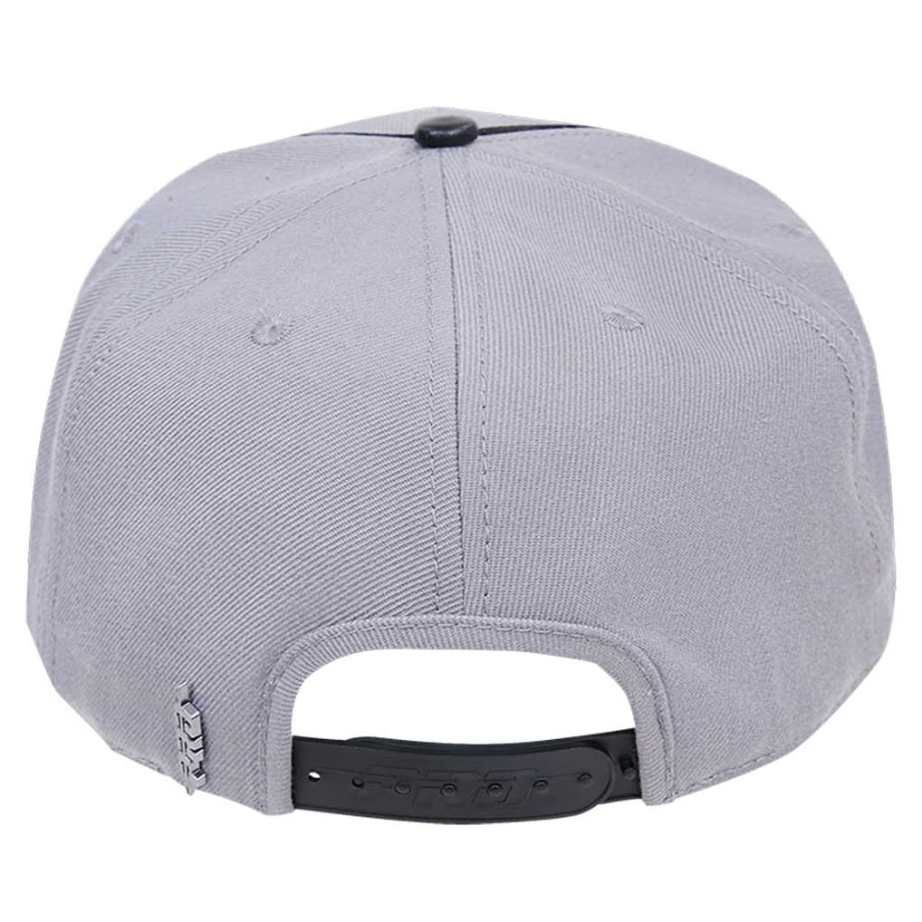 Casquette Snapback Patch en Cuir Héritage Standard Brooklyn Nets Pro Standard gris