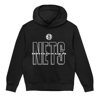 Brooklyn Nets Outerstuff Preschool Field General Fleece Hoodie - Black