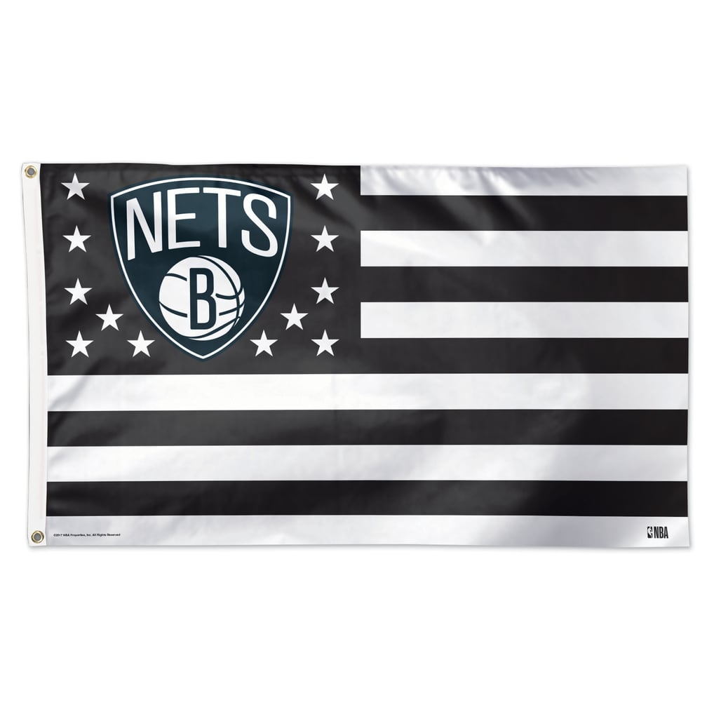 Brooklyn Nets WinCraft 3' x 5' Single-Sided Deluxe Patriotic Stars & Stripes Flag