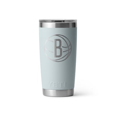 Brooklyn Nets YETI 20oz. Rambler Tumbler with MagSlider Lid