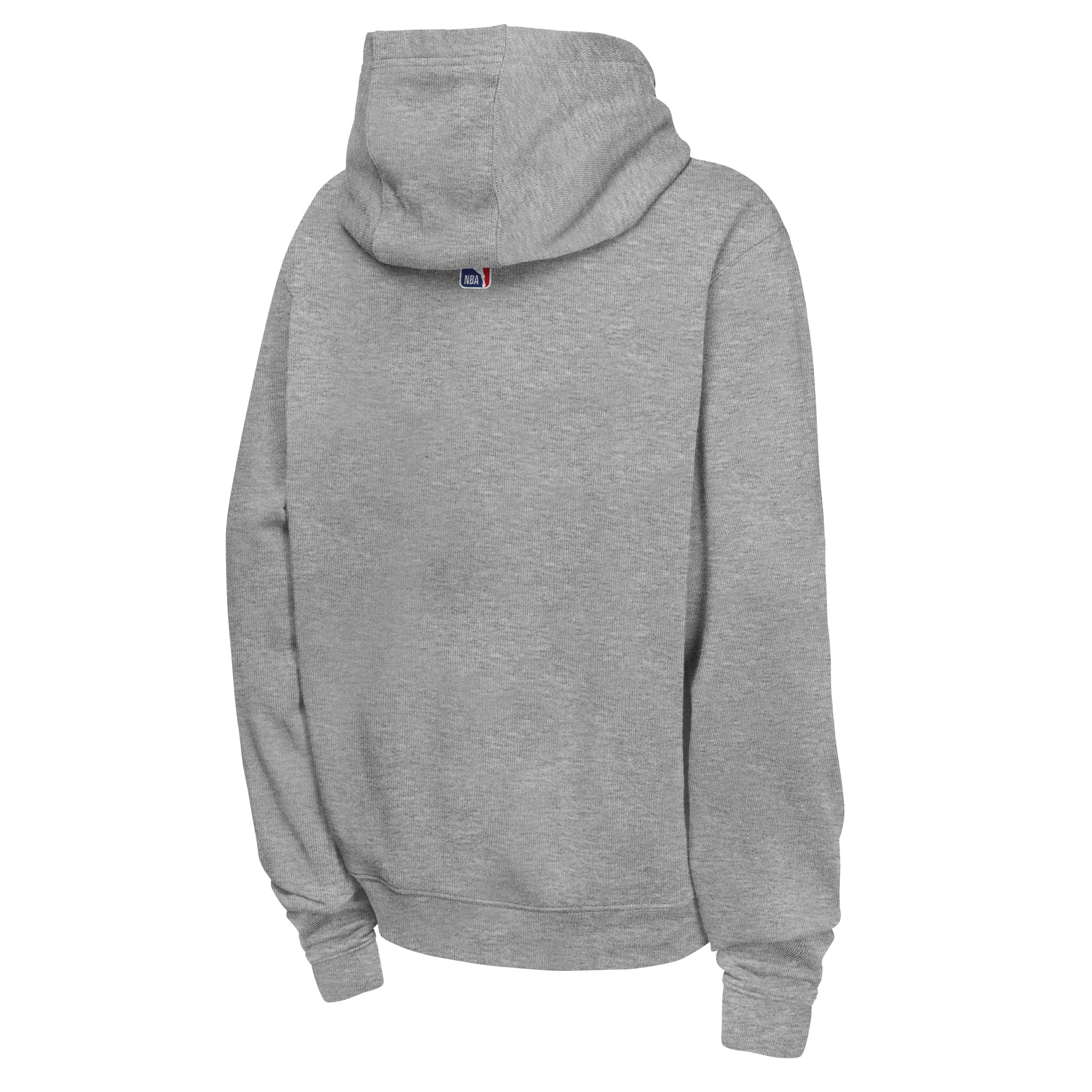 Sweat à capuche Nike Brooklyn Nets Essential Logo Club pour enfant, gris chiné