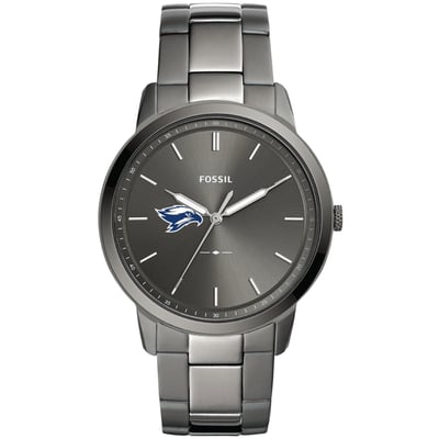  Broward Seahawks Fossil Minimalist Three-Hand Smoke Watch - Gray