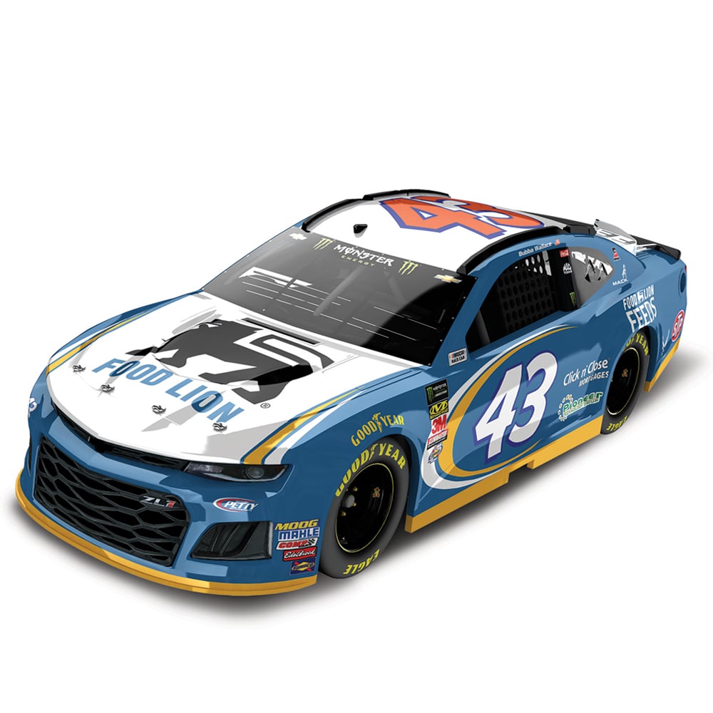 Bubba Wallace Action Racing 2018 #43 Food Lion 1:24 Elite Die-Cast