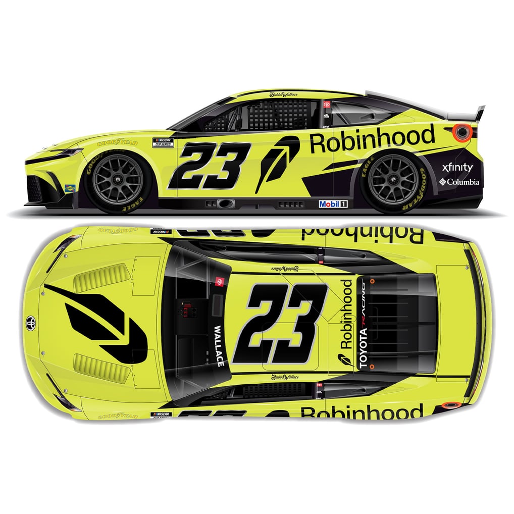 Bubba Wallace Action Racing 2026 #23 Robinhood 1:64 Regular Paint Die ...