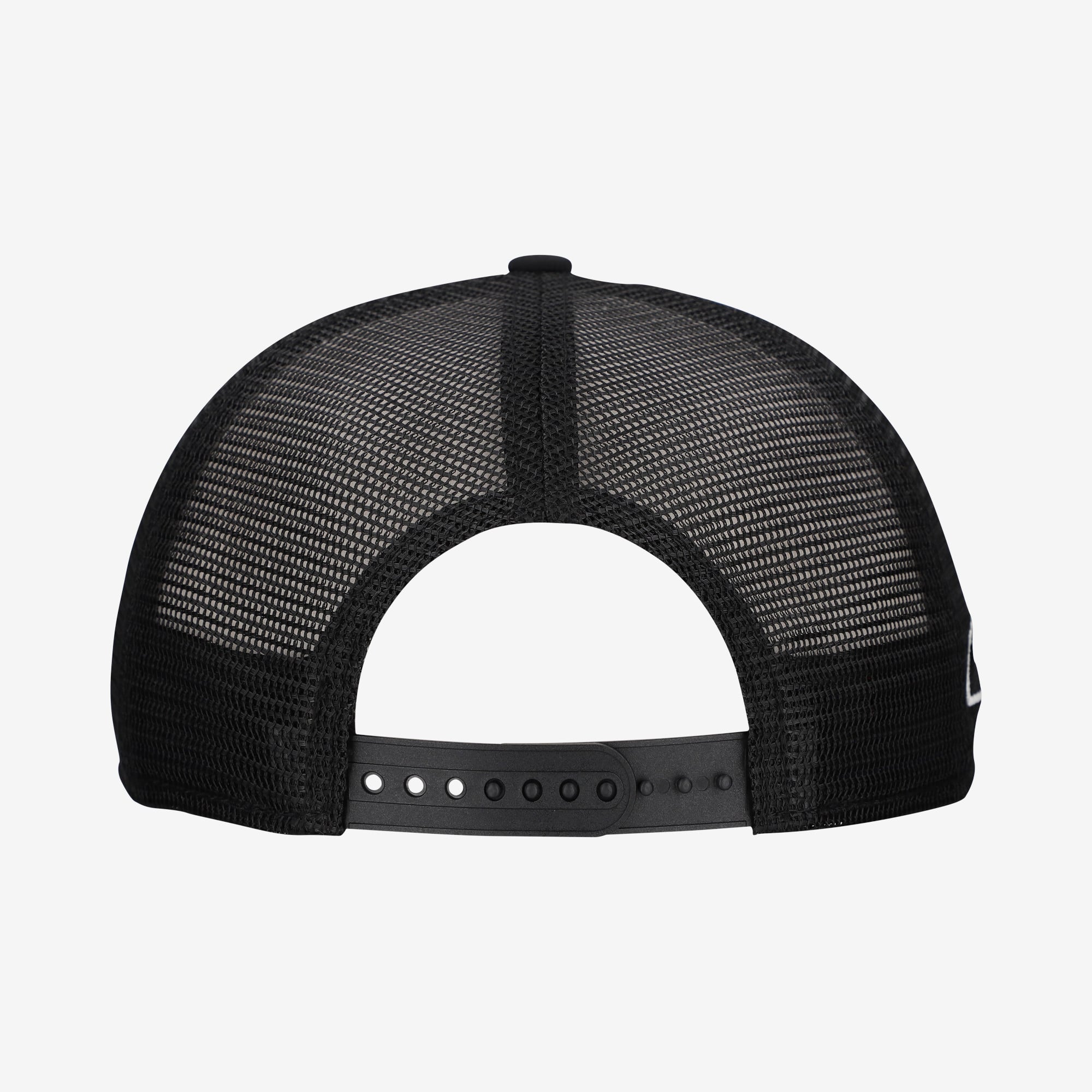 Casquette New Era Bubba Wallace 9SEVENTY noire pour homme, modèle Chain Glow Stretch-Snap