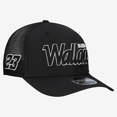 Bubba Wallace New Era 9SEVENTY Chain Glow Stretch-Snap Hat - Black