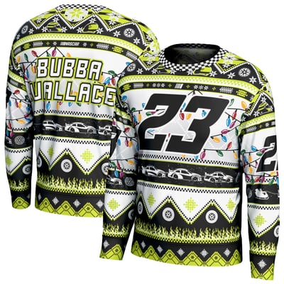 Bubba Wallace ProSphere Holiday Sweater - Black