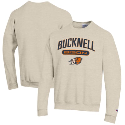 Bucknell Bison Champion Powerblend Sweatshirt - Oatmeal