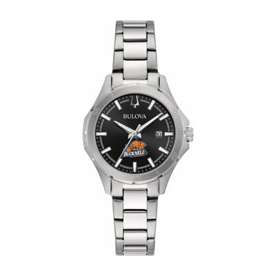 Bucknell Bison Bulova Women's Stainless Steel Classic Sport Watch - Black