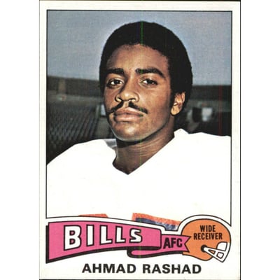 1975 Topps #115 Ahmad Rashad