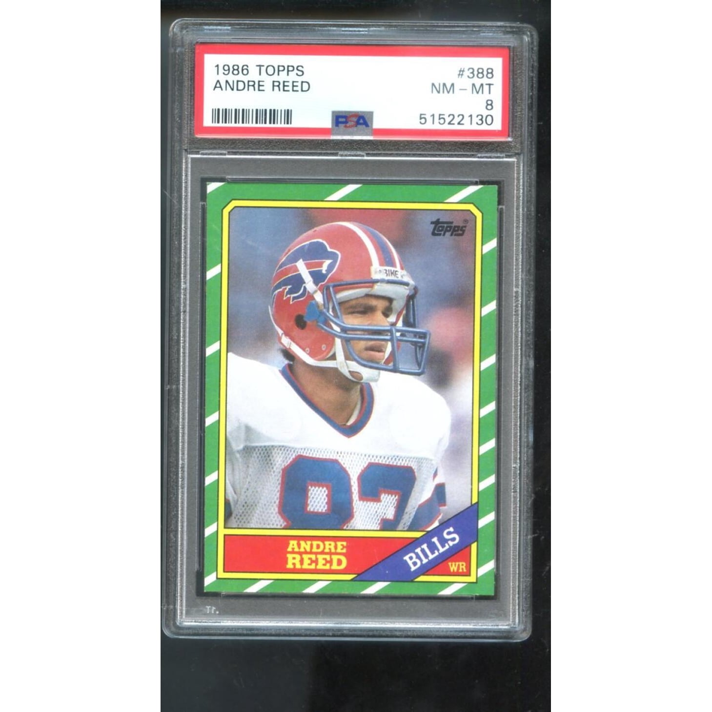 Andre Reed Bills Card