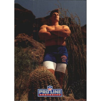 1992 Pro Line Portraits Autographs #45 John Fina