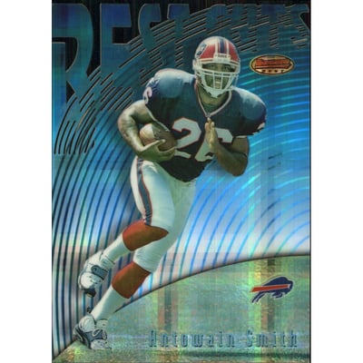 1997 Bowman's Best Cuts Atomic Refractors #BC18 Antowain Smith