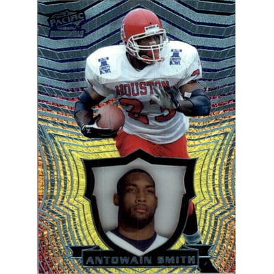 1997 Pacific Invincible Platinum Blue #18 Antowain Smith