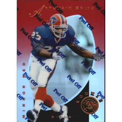 1997 Pinnacle Certified Mirror Red #126 Antowain Smith