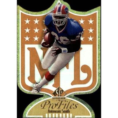 1997 SP Authentic ProFiles Die Cuts #P34 Antowain Smith